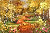 Unknown Artist Canvas Paintings - gdn002